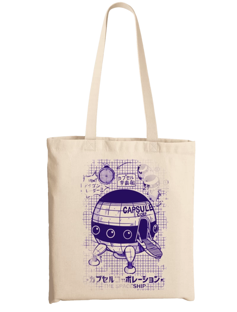 Tote Bag Dragon Ball Z - Capsule Corp