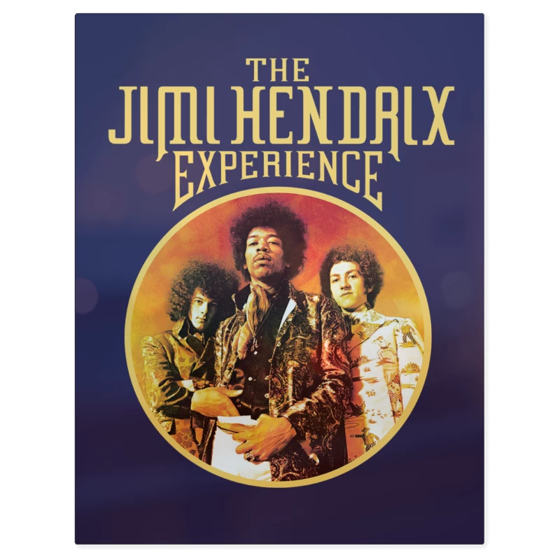 Jimi Hendrix Experience – Print Metálico