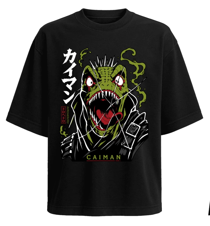 Polera Dorohedoro Caiman Rage Mask