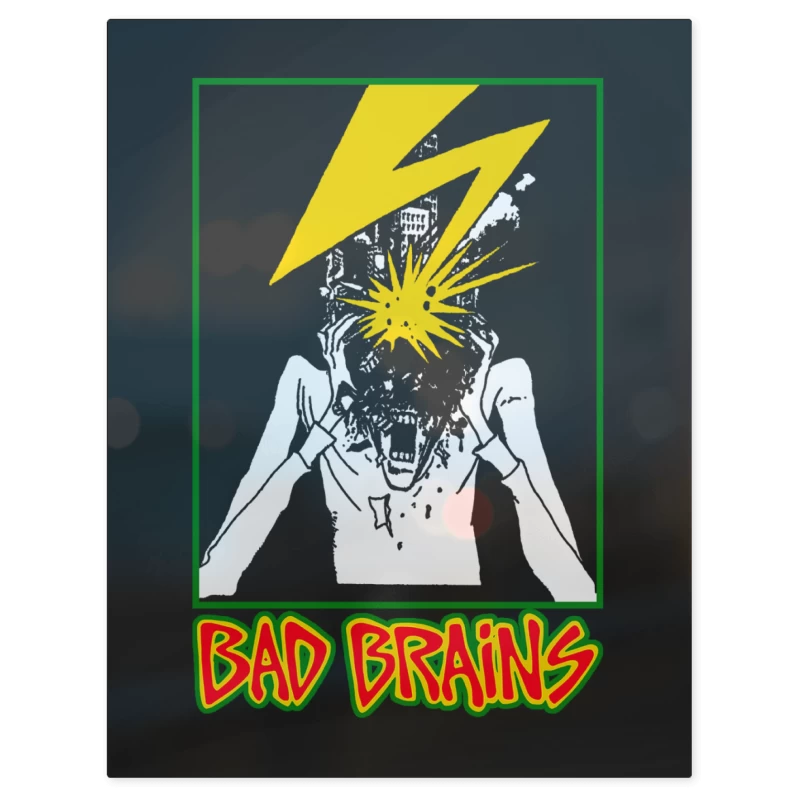 Bad Brains Banned in DC – Print Metálico