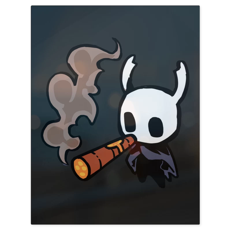 Hollow Knight Tabaquito – Print Metálico