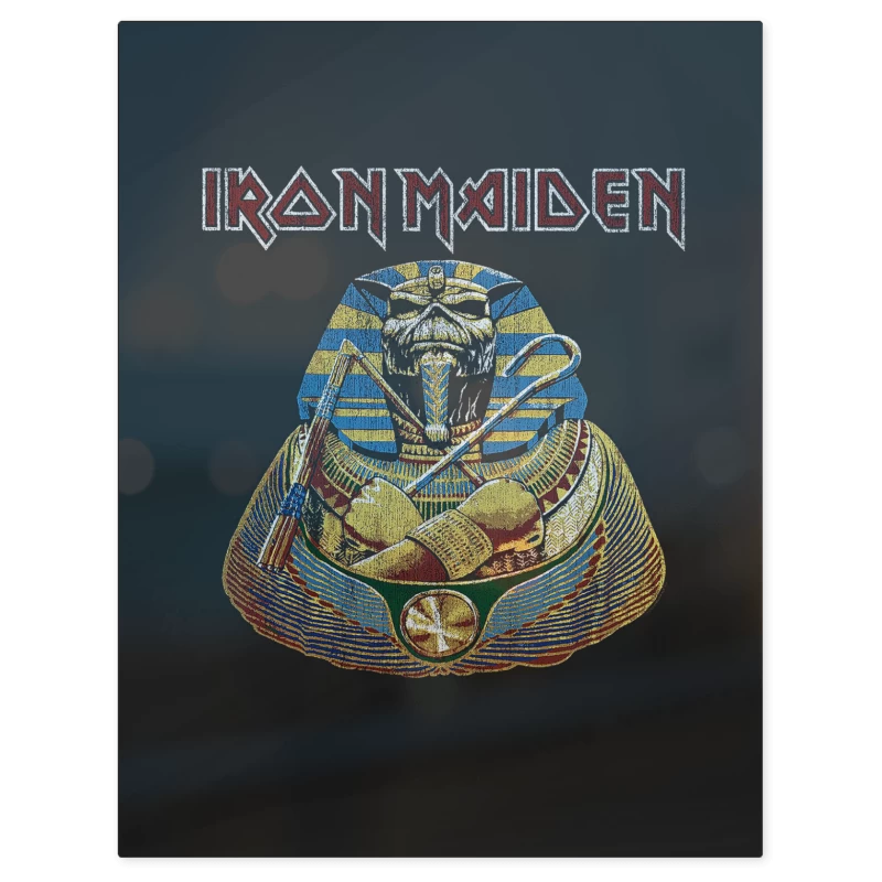 Iron Maiden Faraon – Print Metálico