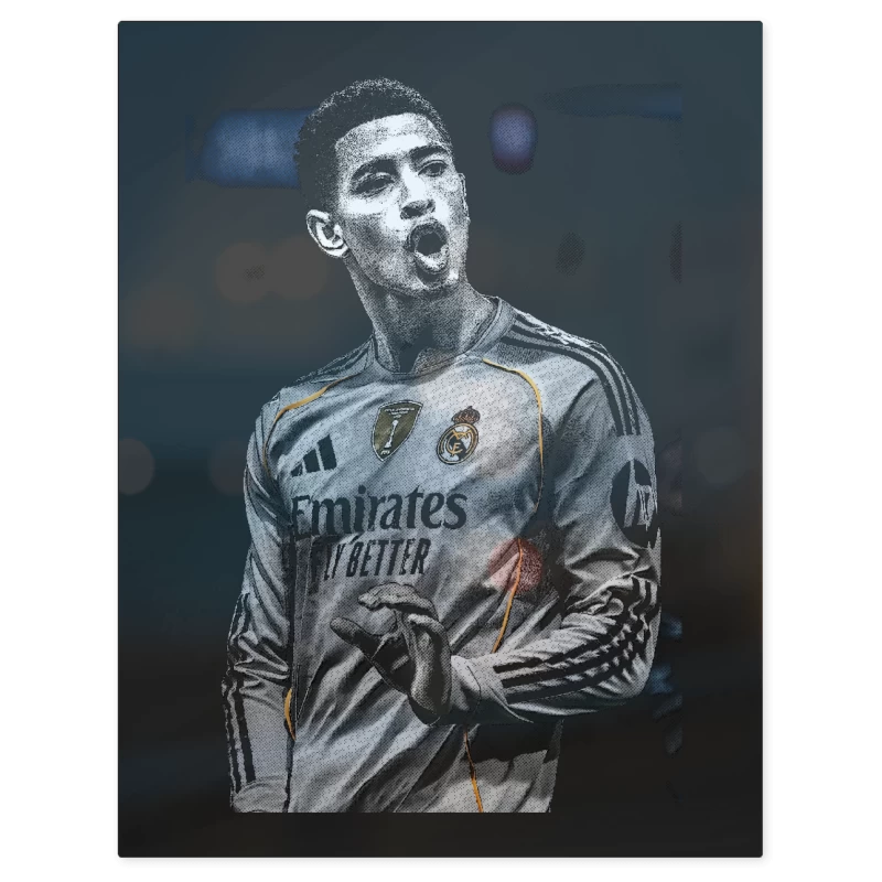 Jude Bellingham Real Madrid – Print Metálico