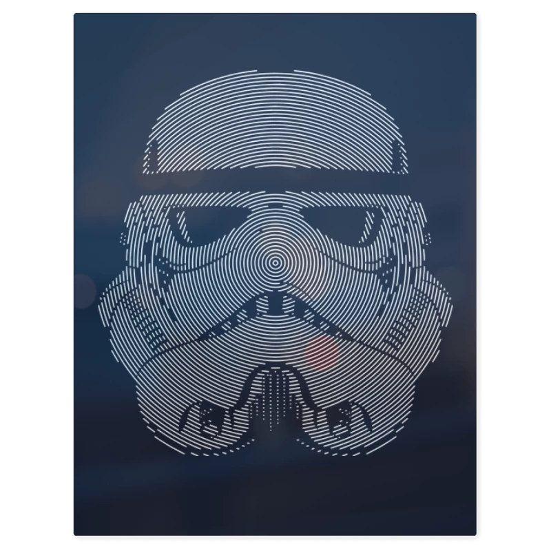 Trooper Lineas – Print Metálico