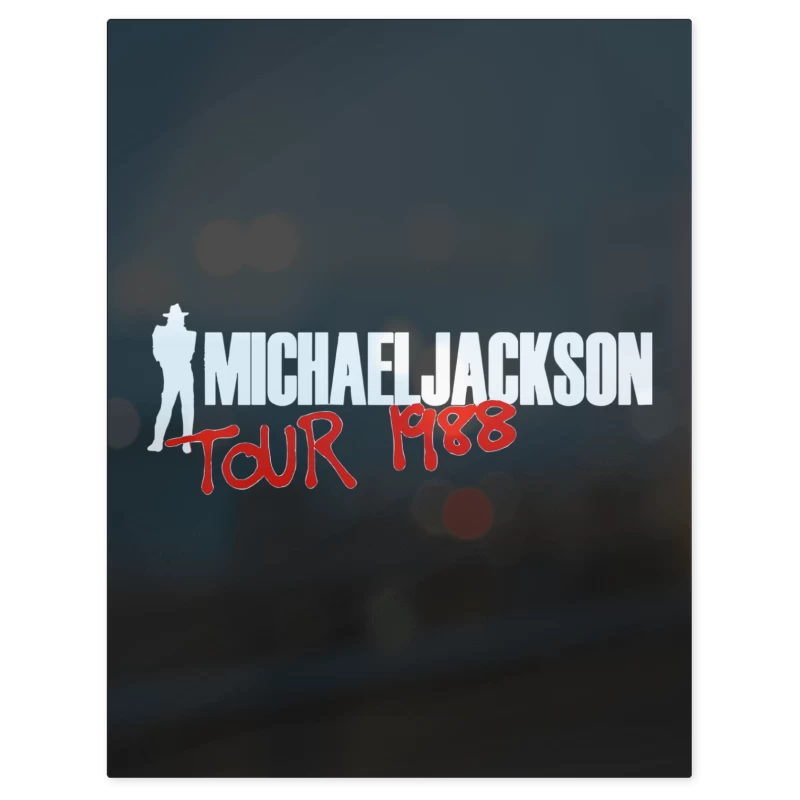 Michael Jackson Bad 88 – Print Metálico
