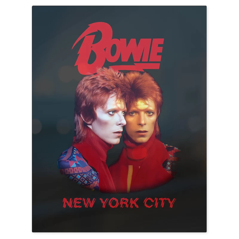 David Bowie New York City – Print Metálico