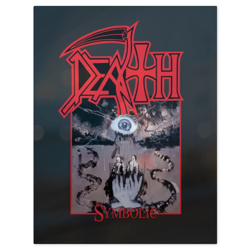 Death Symbolic V2 – Print Metálico