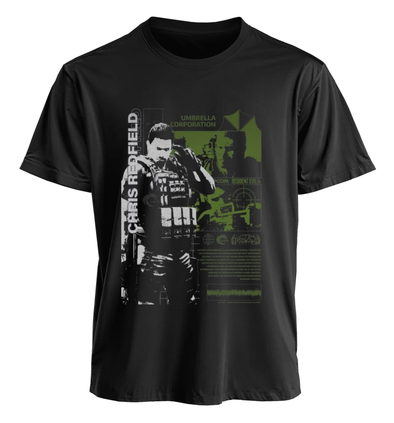Polera Chris Redfield Resident Evil