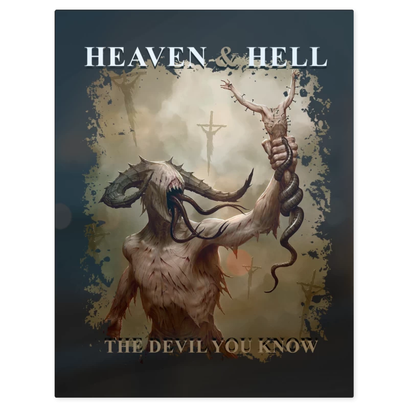 Heaven & Hell the Devil You Know – Print Metálico