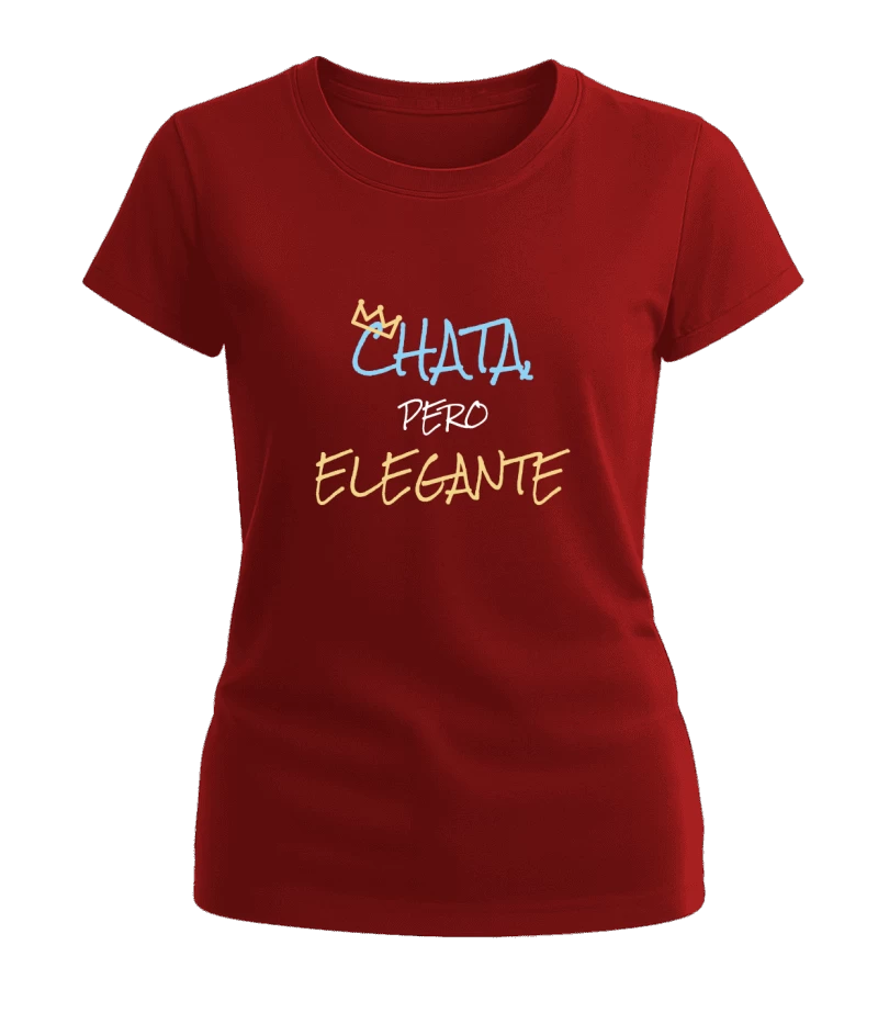 Chata, pero elegante