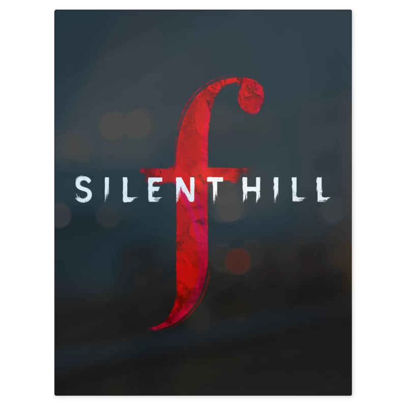 Silent Hill F Logo – Print Metálico