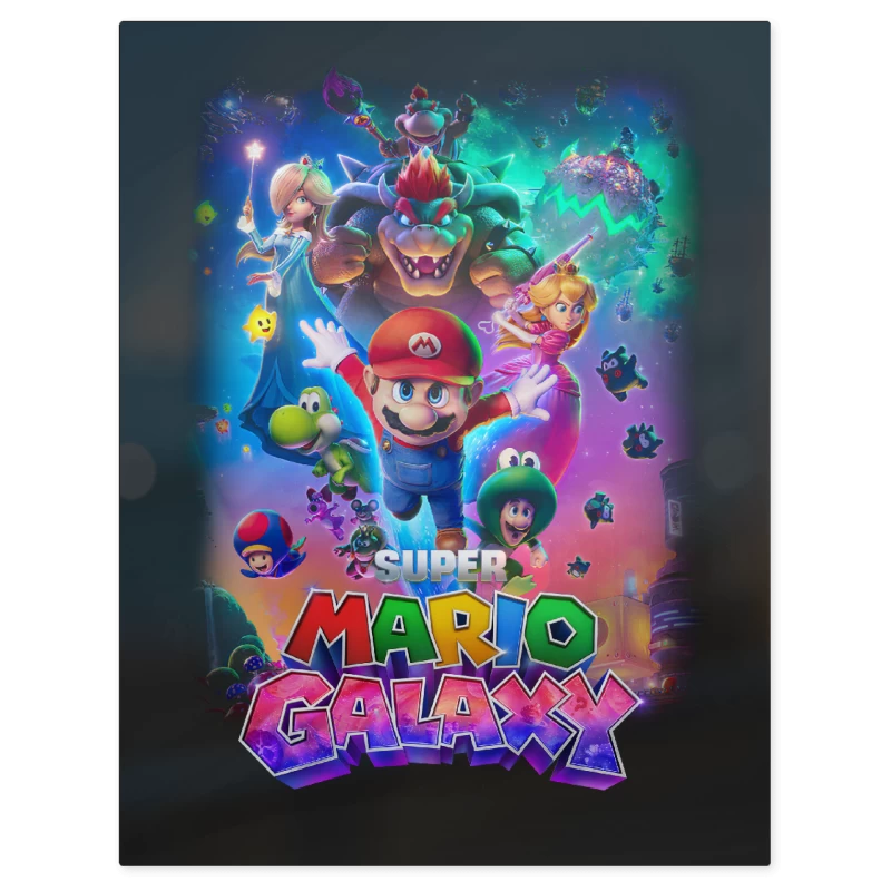 Super Mario Galaxy Movie – Print Metálico