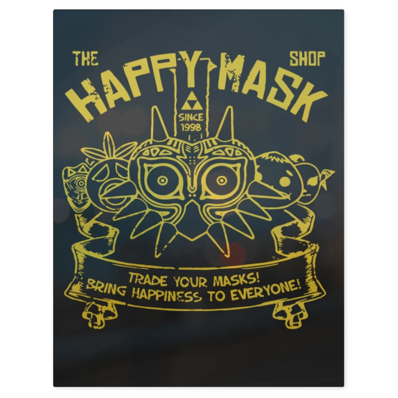 Happy Mask Shop – Print Metálico