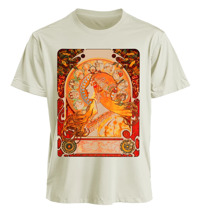 Zodiaco 1869 Alphonse Mucha (Ilustración)