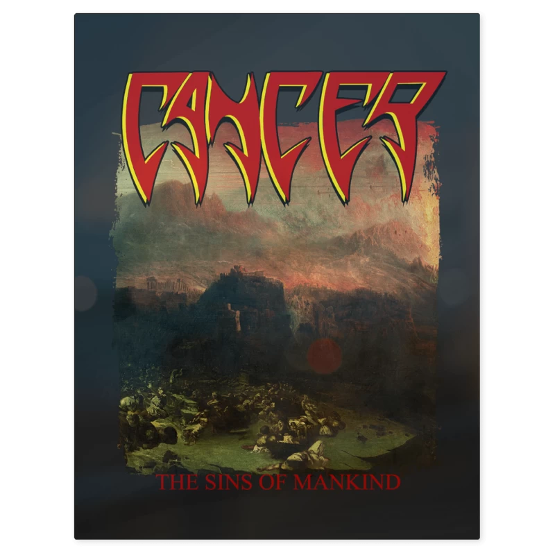 Cancer the Sins of Mankind – Print Metálico