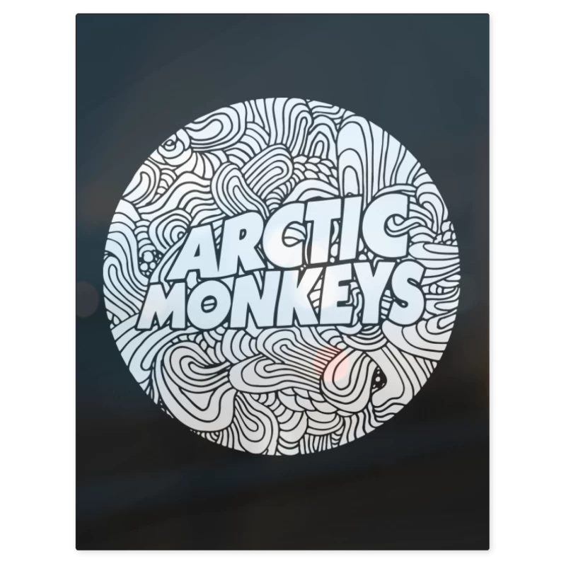 Arctic Monkeys – Print Metálico