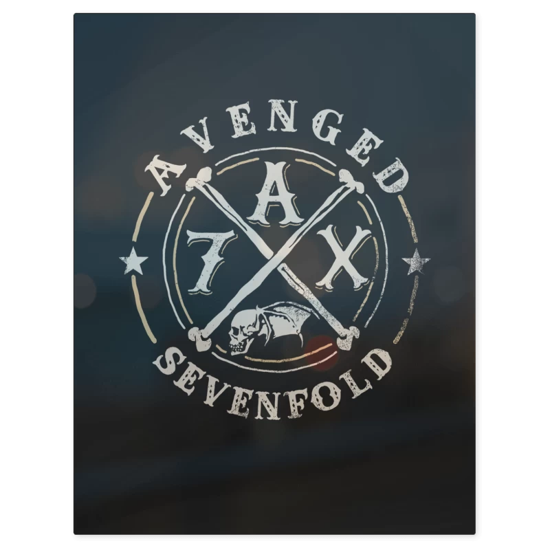 Avenged Sevenfold A7X – Print Metálico