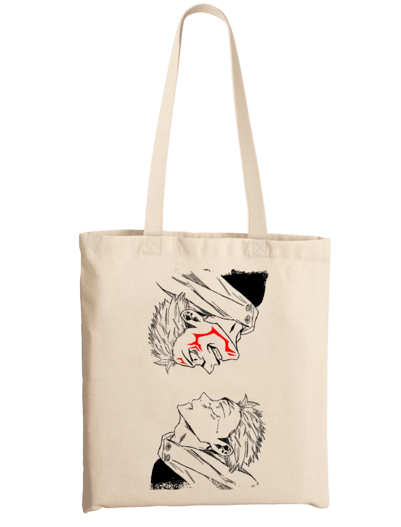 Tote Bag Jujutsu Kaisen - Itadori vs Sukuna
