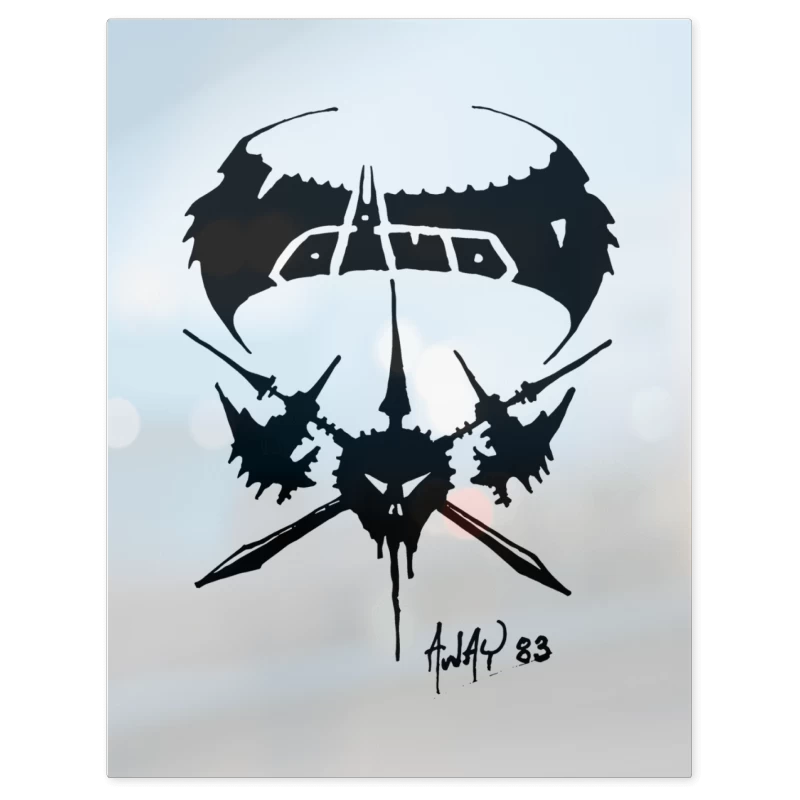 Voivod Away N – Print Metálico