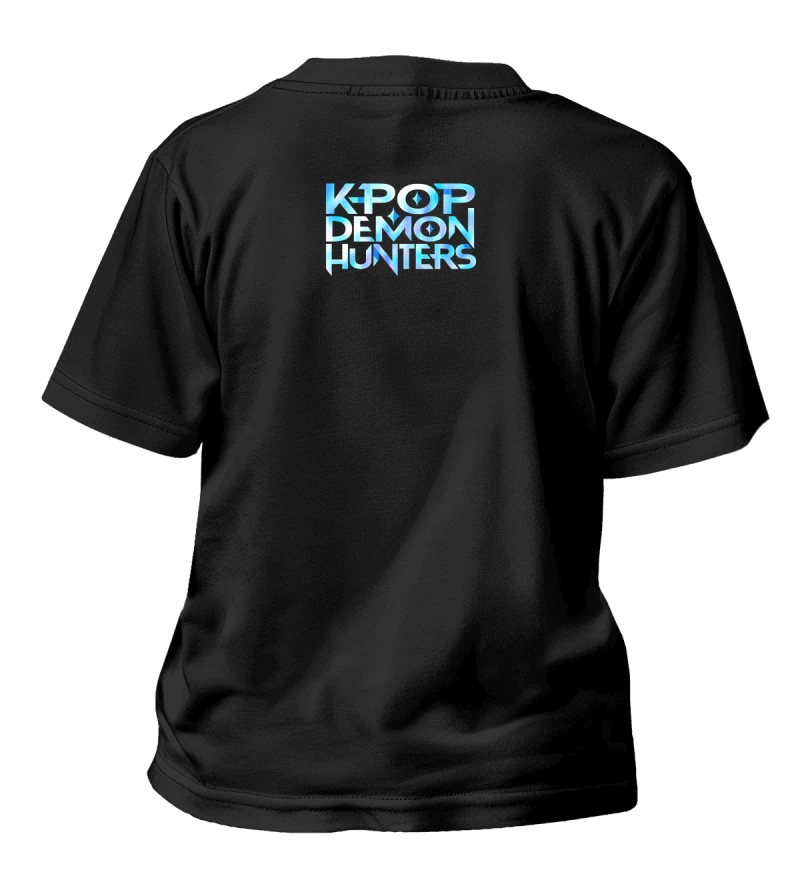 Polera Animación KPop Demon Hunters HUNTR/X | Frente + Espalda