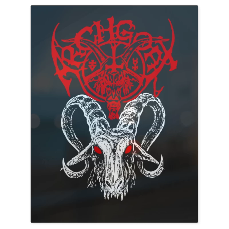 Archgoat Goat – Print Metálico