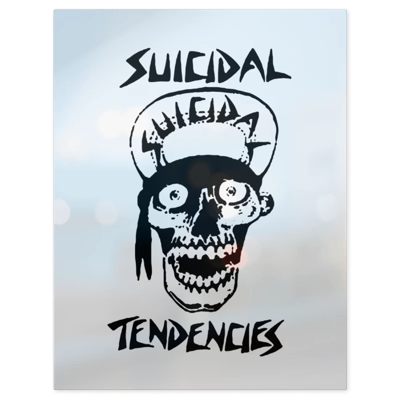 Suicidal Tendencies Suicidal Skull – Print Metálico