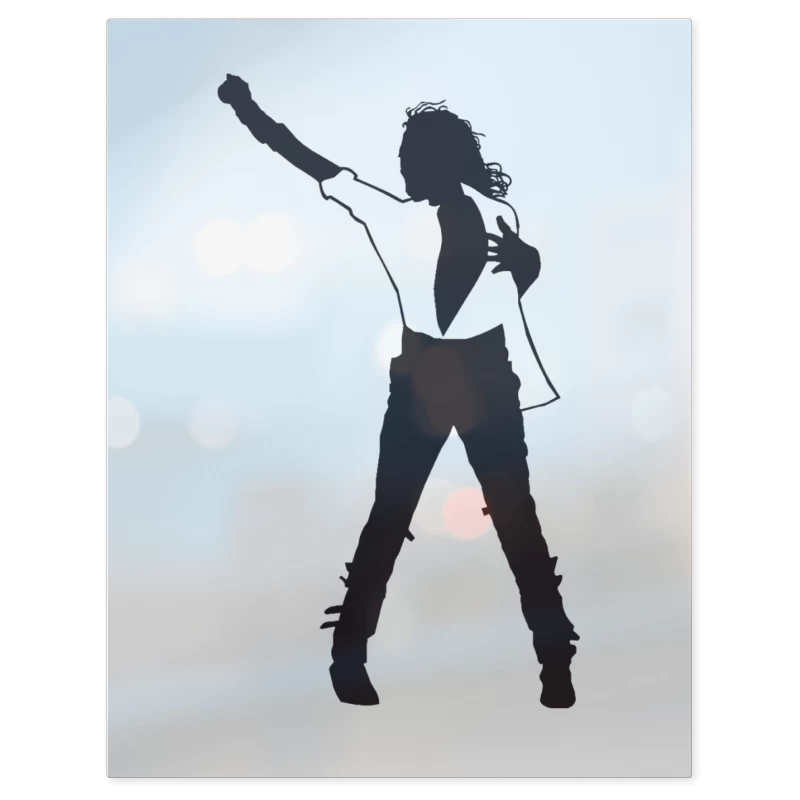 Michael Jackson Grito – Print Metálico
