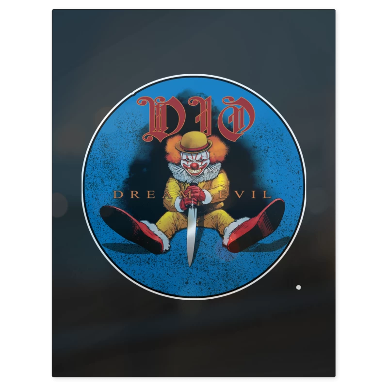 Dio Dream Evil Payaso – Print Metálico