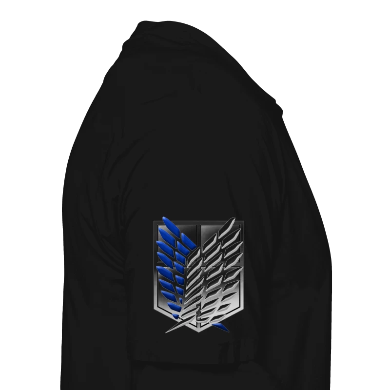 Polera Anime Attack on Titan Levi Ackerman | Frente + Manga