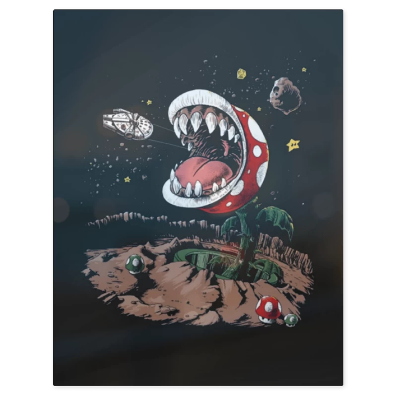 Super Bigote Wars – Print Metálico