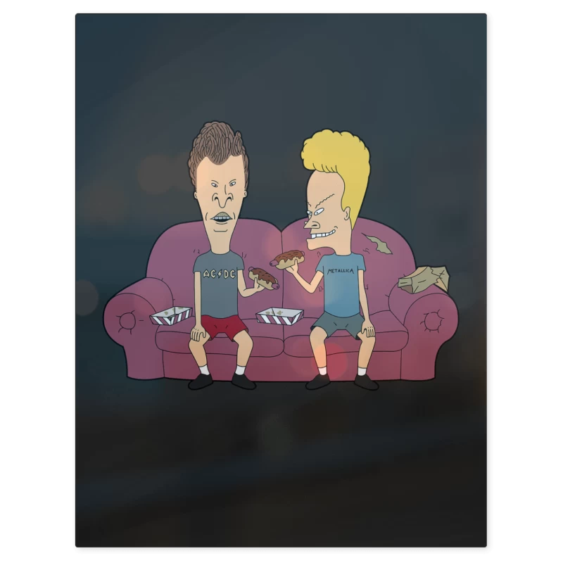 Beavis and Butthead Sillon – Print Metálico