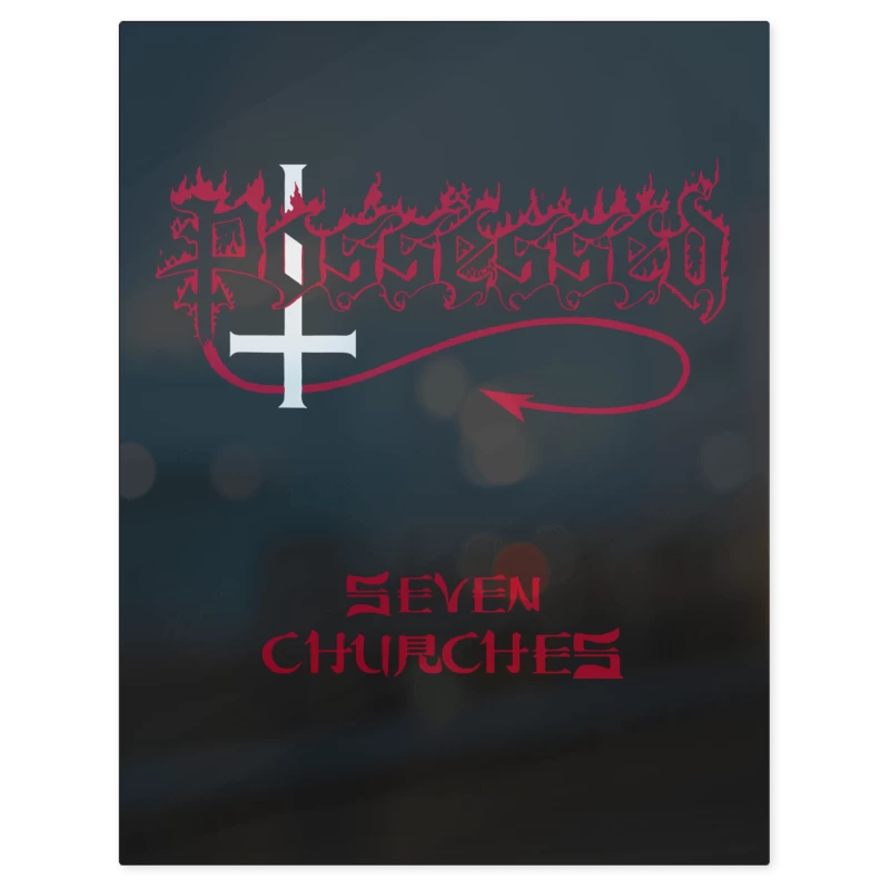 Possessed Seven Churches – Print Metálico
