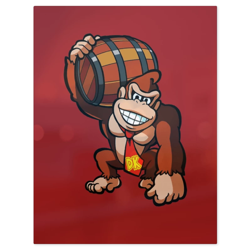 Donkey Kong – Print Metálico