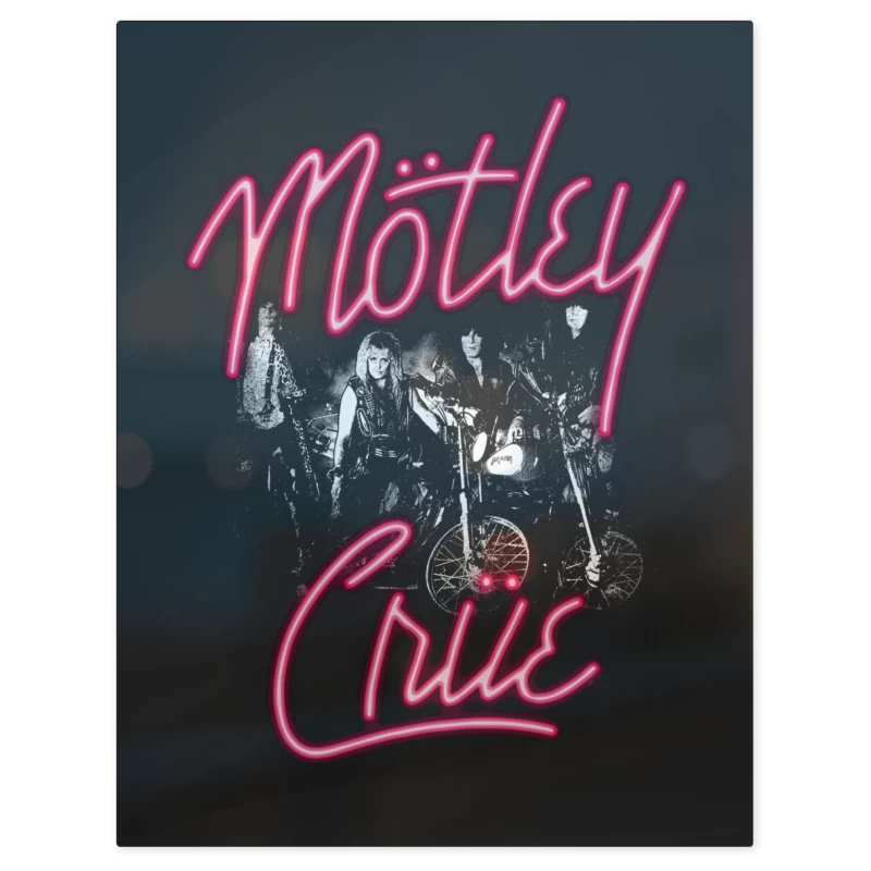 Motley Crue Girls Girls – Print Metálico