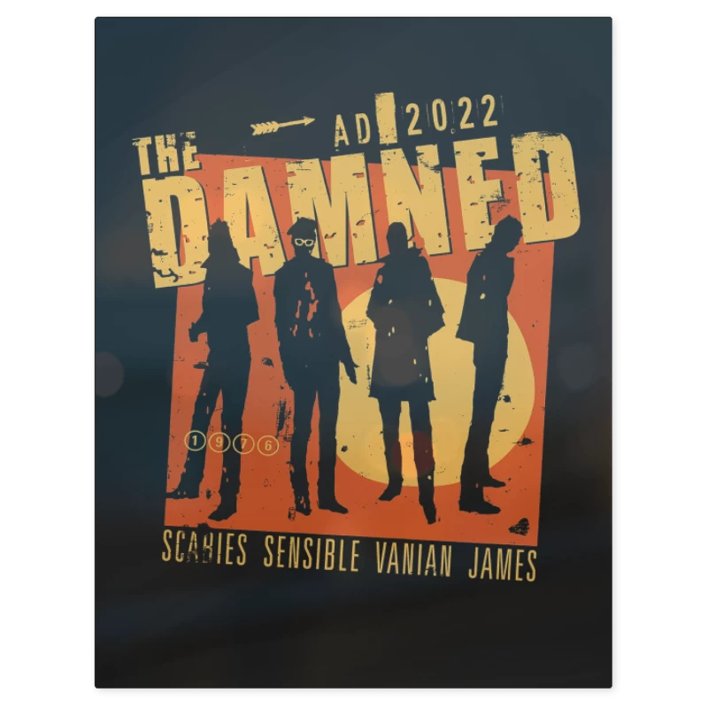 The Damned AD 2022 – Print Metálico