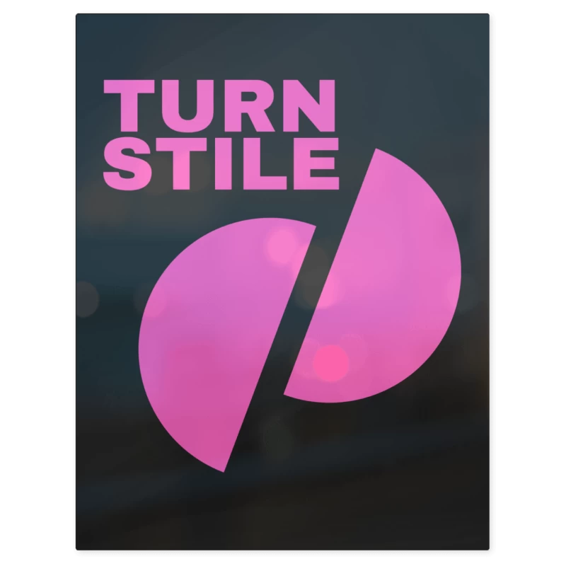 Turn Stile – Print Metálico