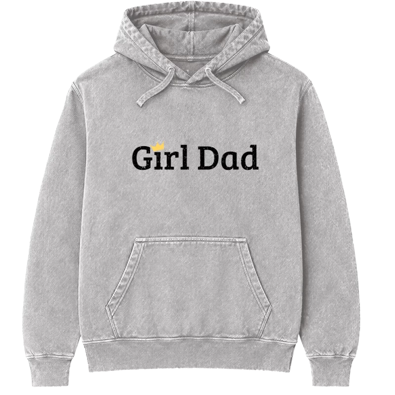 Girl Dad — Regalo para papá de niñas, diseño con corona, cumpleaños y Día del Padre
