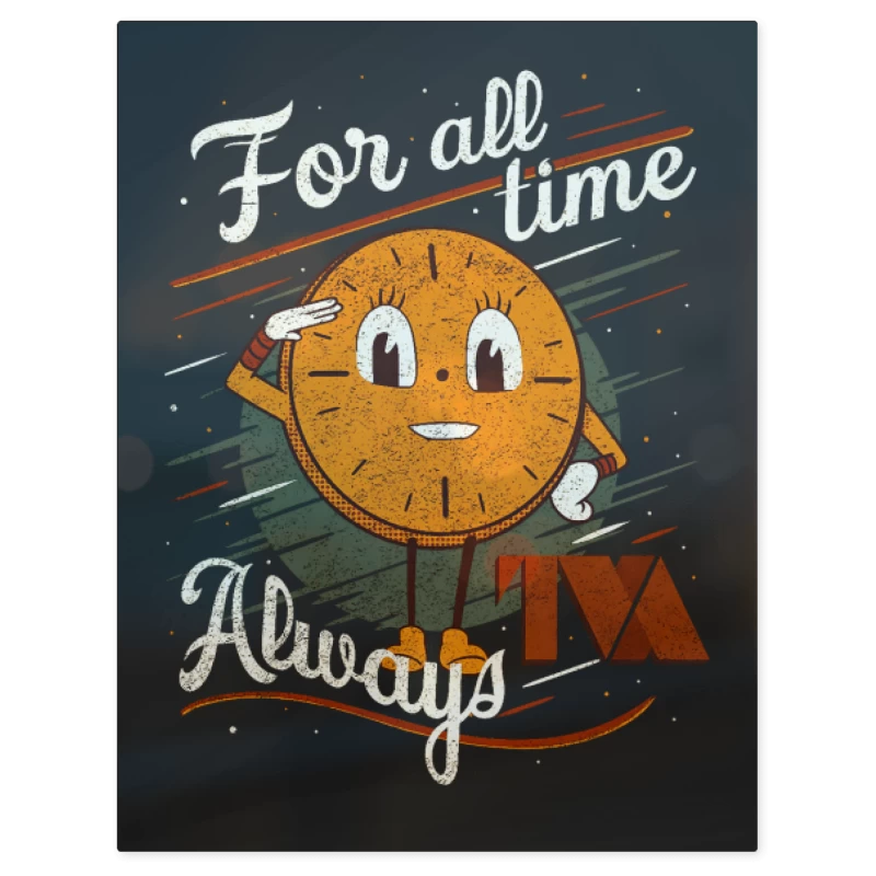 For All Time Always – Print Metálico