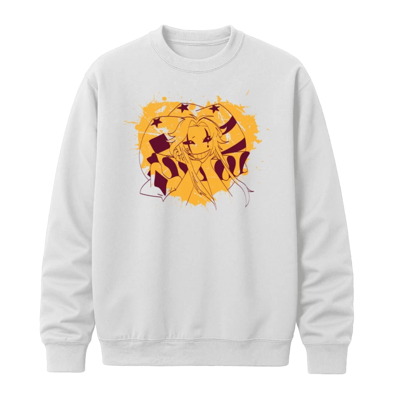 Polera Pierrot - The Freak Circus - YELLOW HEART