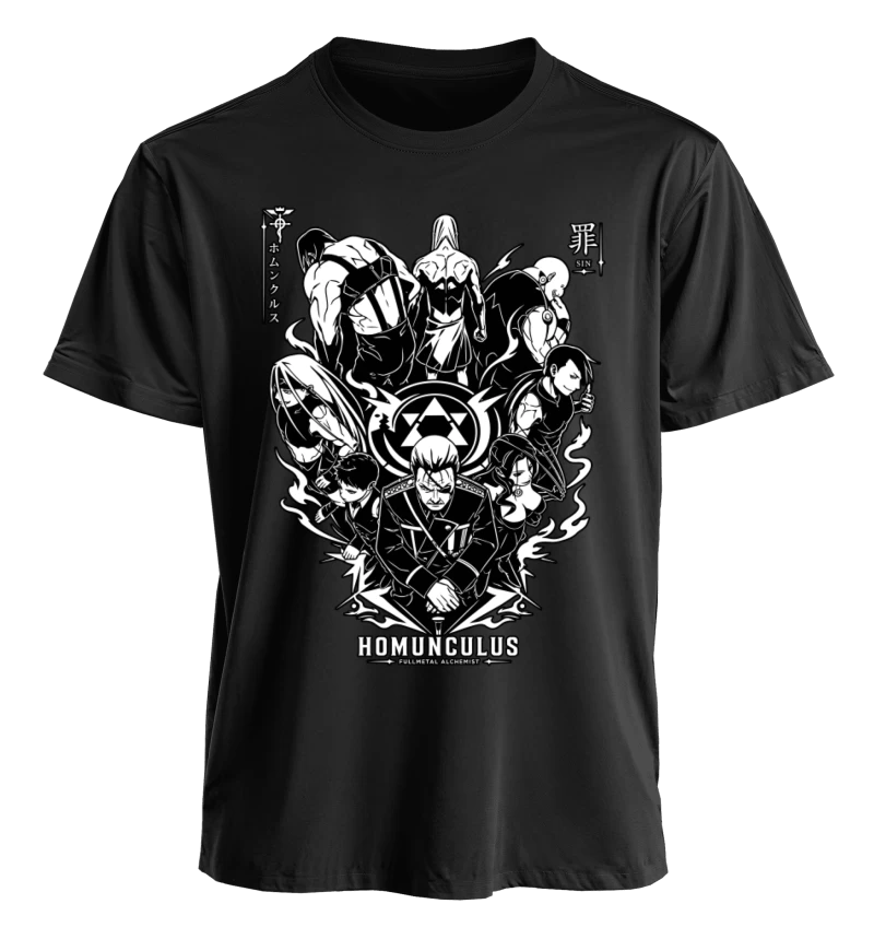 Fullmetal Alchemist Homunculus Seven Deadly Sins
