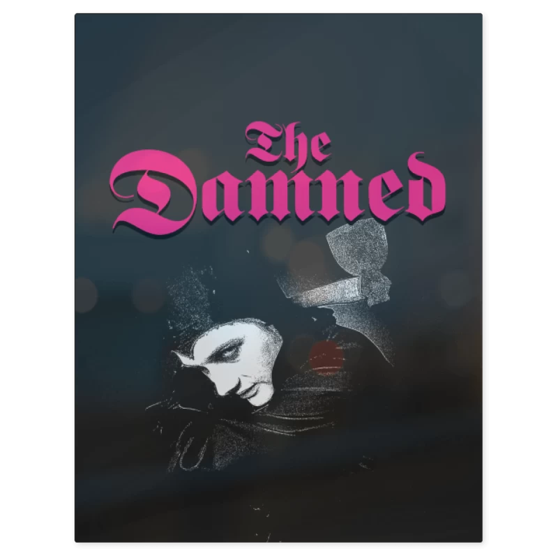 The Damned Dave Vanian – Print Metálico