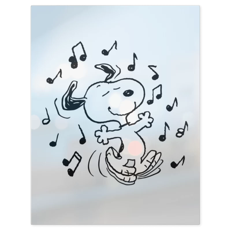 Snoopy – Print Metálico
