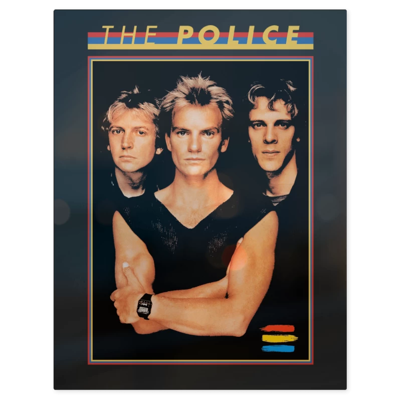 The Police – Print Metálico