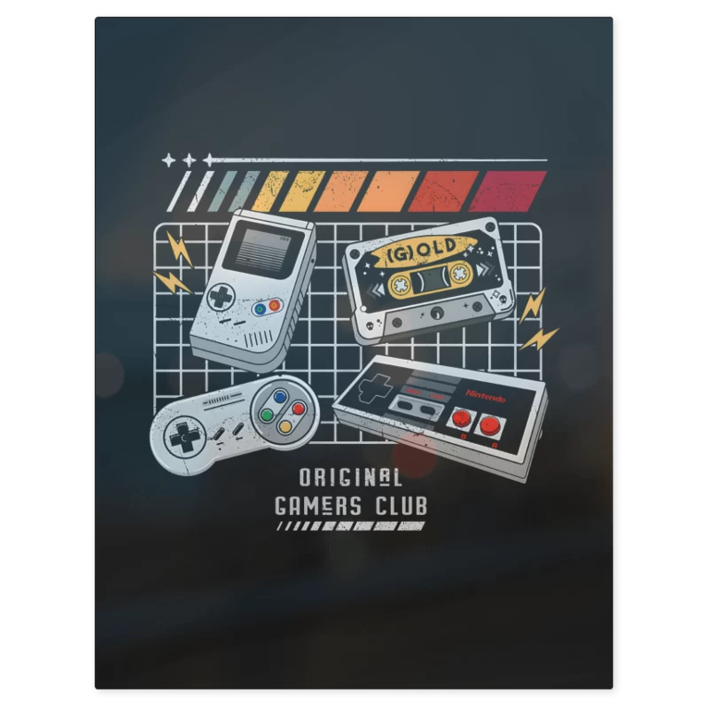 Original Gamers Club – Print Metálico