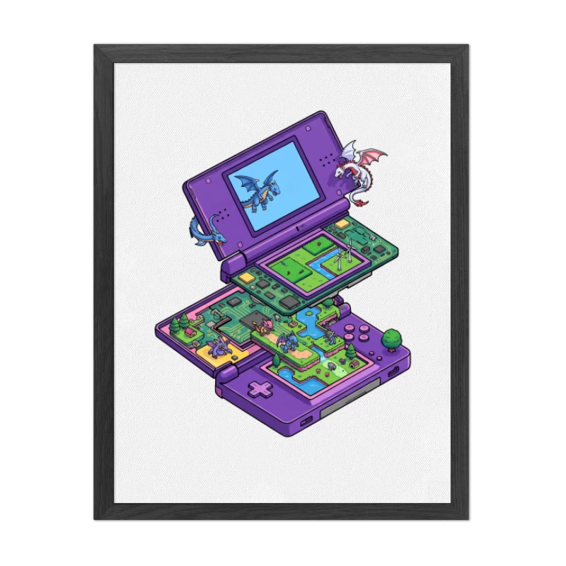 Cuadro Nintendo DS – Mundo de Aventuras