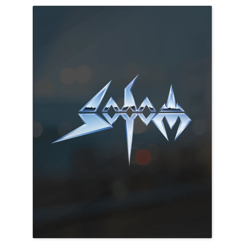 Sodom Logo V2 – Print Metálico