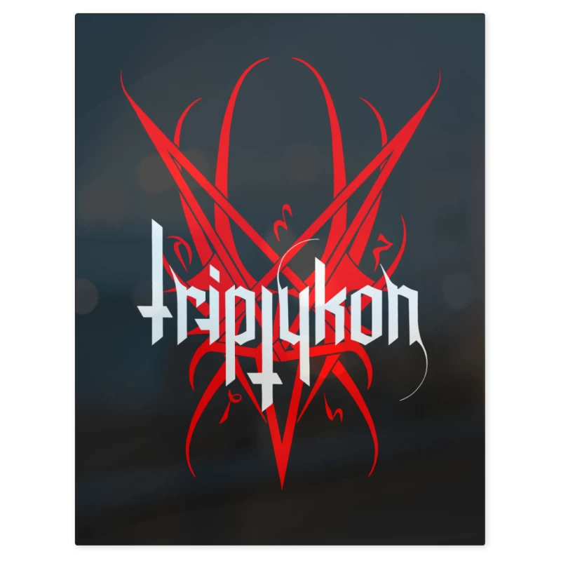 Triptykon Logo – Print Metálico