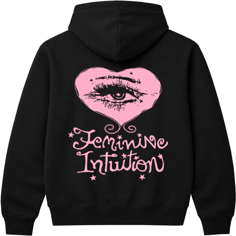Polerón Canguro Olivia Rodrigo – Feminine Intuition Black