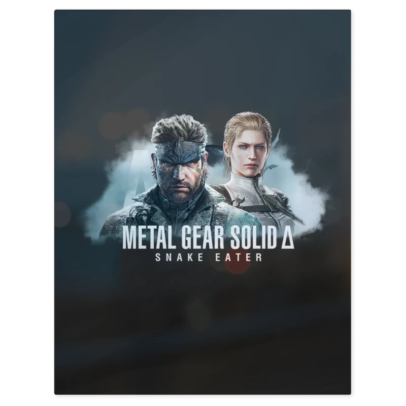 Metal Gear Solid Delta Snake Eater – Print Metálico