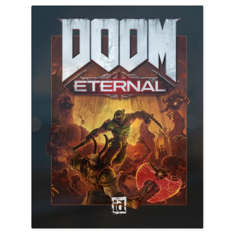 Doom Eternal 2020 – Print Metálico
